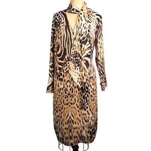 Leopard print dress By Chico's